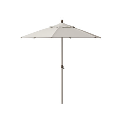 Portofino 85 Market Umbrella Tropitone Canopy Color Tarragon Frame Market Umbrella Tropitone Canopy Color