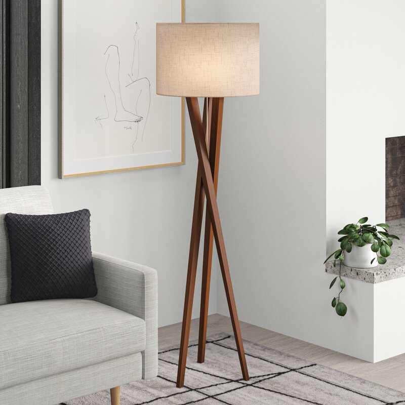 wayfair floor lamps modern