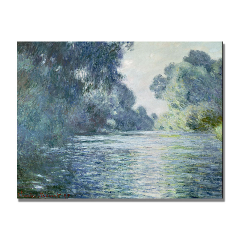 Branch Of The Seine Near Giverny By Claude Monet Oil Painting