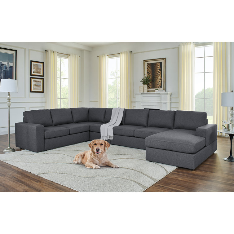 Culpeper 146.5" Wide Reversible Modular Sofa & Chaise