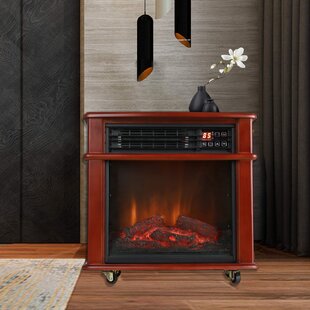 Infrared Quartz Electric Freestanding Insert Heater By Caesar Fireplace