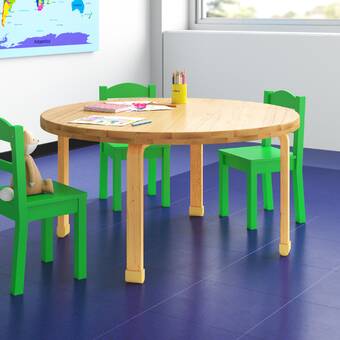 ecr4kids bentwood multipurpose kids table and chair set
