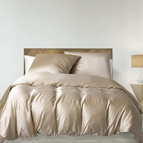 silk satin duvet cover