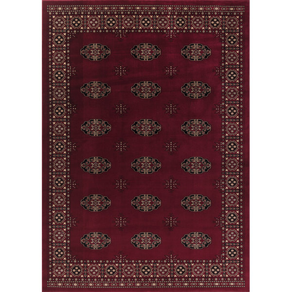 Red Bokhara Rug Wayfair
