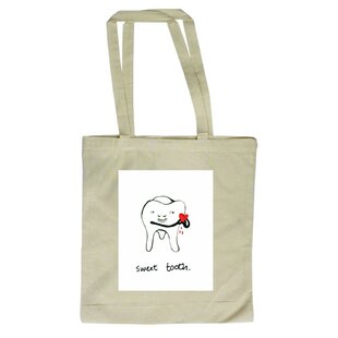 Sweet Potato Tote Bag By Happy Larry