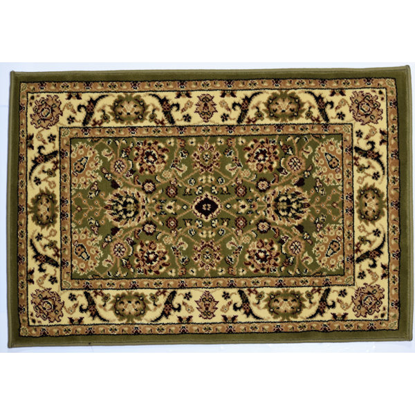 Threadbind Gloucester Oriental Olive Dark Green/Ivory Area ... (600 x 600 Pixel)