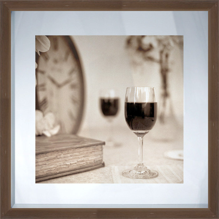 Charlton Home Sepia Wine I Picture Frame Photographic Print On Paper Wayfair Find the perfect sepia stock photos and editorial news pictures from getty images. wayfair