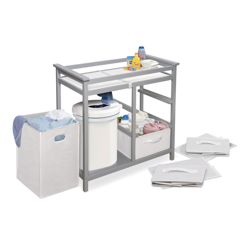 rosanna changing table with hamper