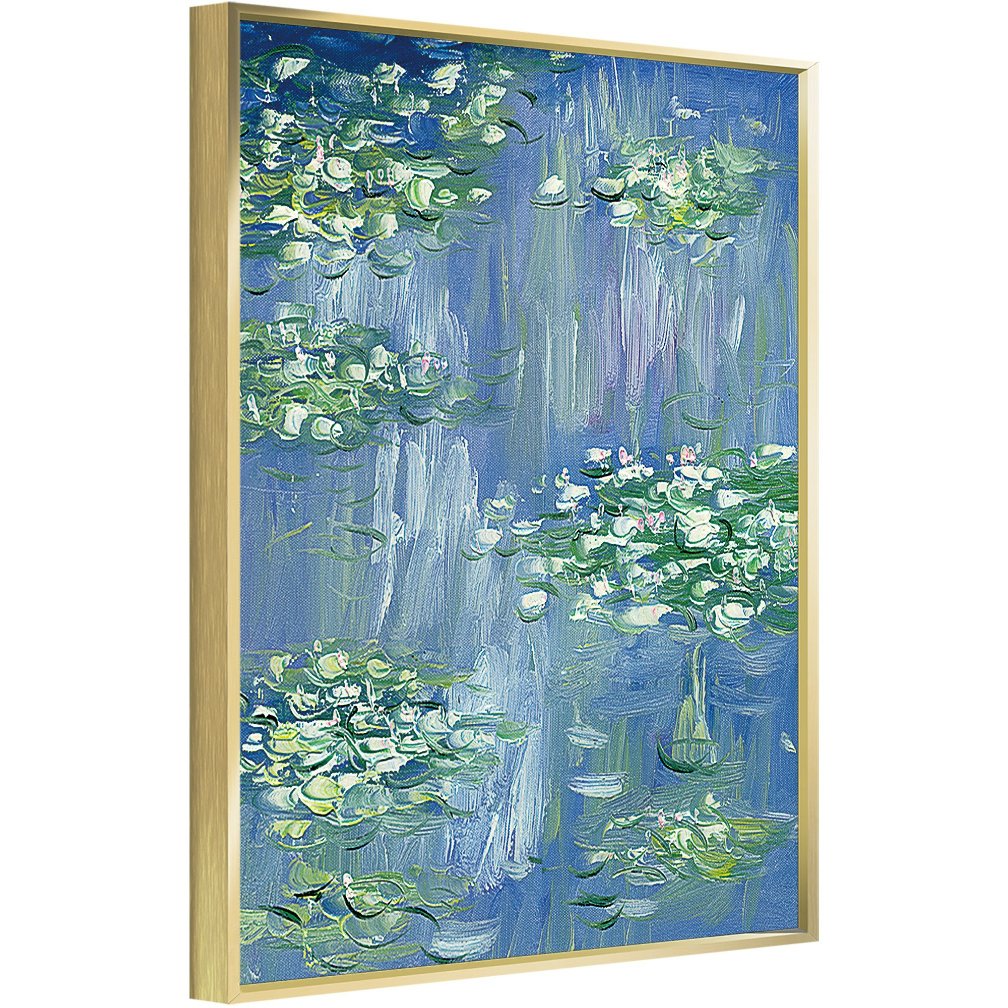 Red Barrel Studio® Flowers Floater Frame Print Set on Canvas Wayfair