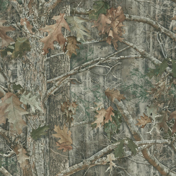 York Wallcoverings 33 L X 20 5 W Kanati Camo Wallpaper Roll