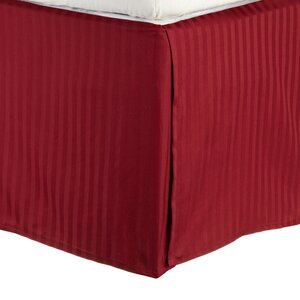 300 Thread Count Quality Cotton Stripe Bed Skirt