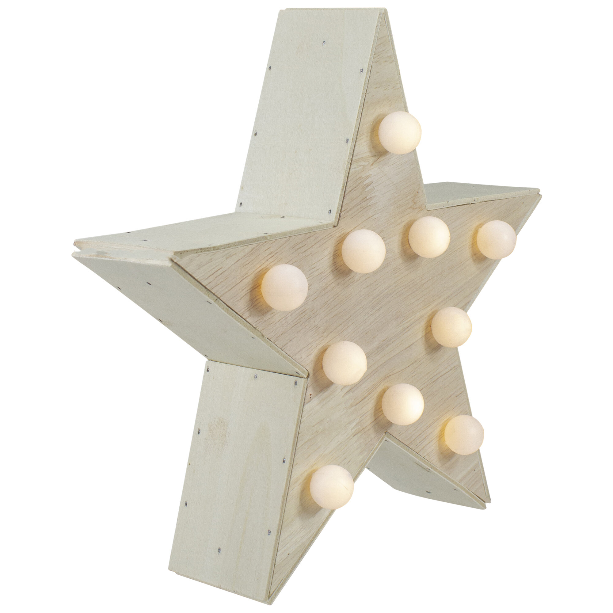 wooden barn star