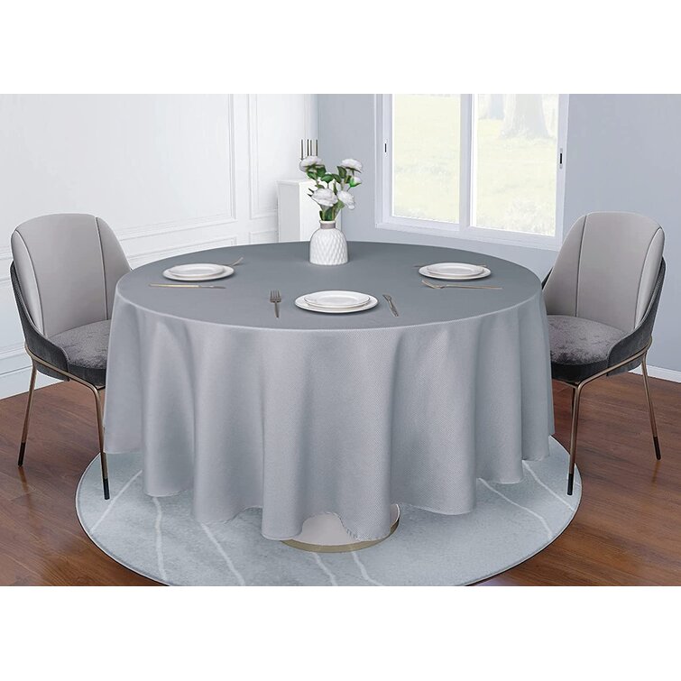 ALAZA Head of The Wolf Tattoo 60 x 60 Inch Table Cloth for Round Tables with Elastic Tablecloth Anti Wrinkle Table Cover for Dining Kitchen Parties 