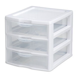 Review 3 Drawer Clear Mini Unit (Set of 6) by Sterilite