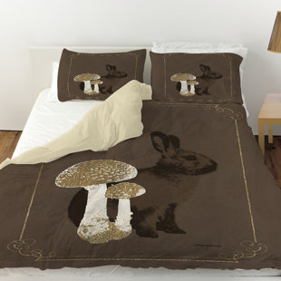 Ski Lodge Bedding Wayfair Luxury Lodge Rabbit Duvet Cover