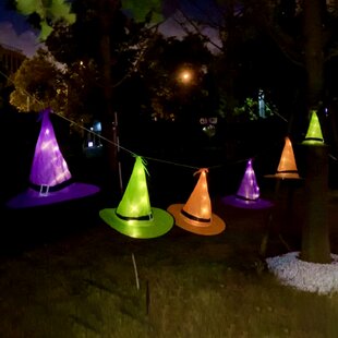 witch hat string lights