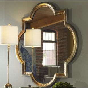 Wall Mirror Metal Frame Wayfair Traditional Metal Frame Wall Mirror