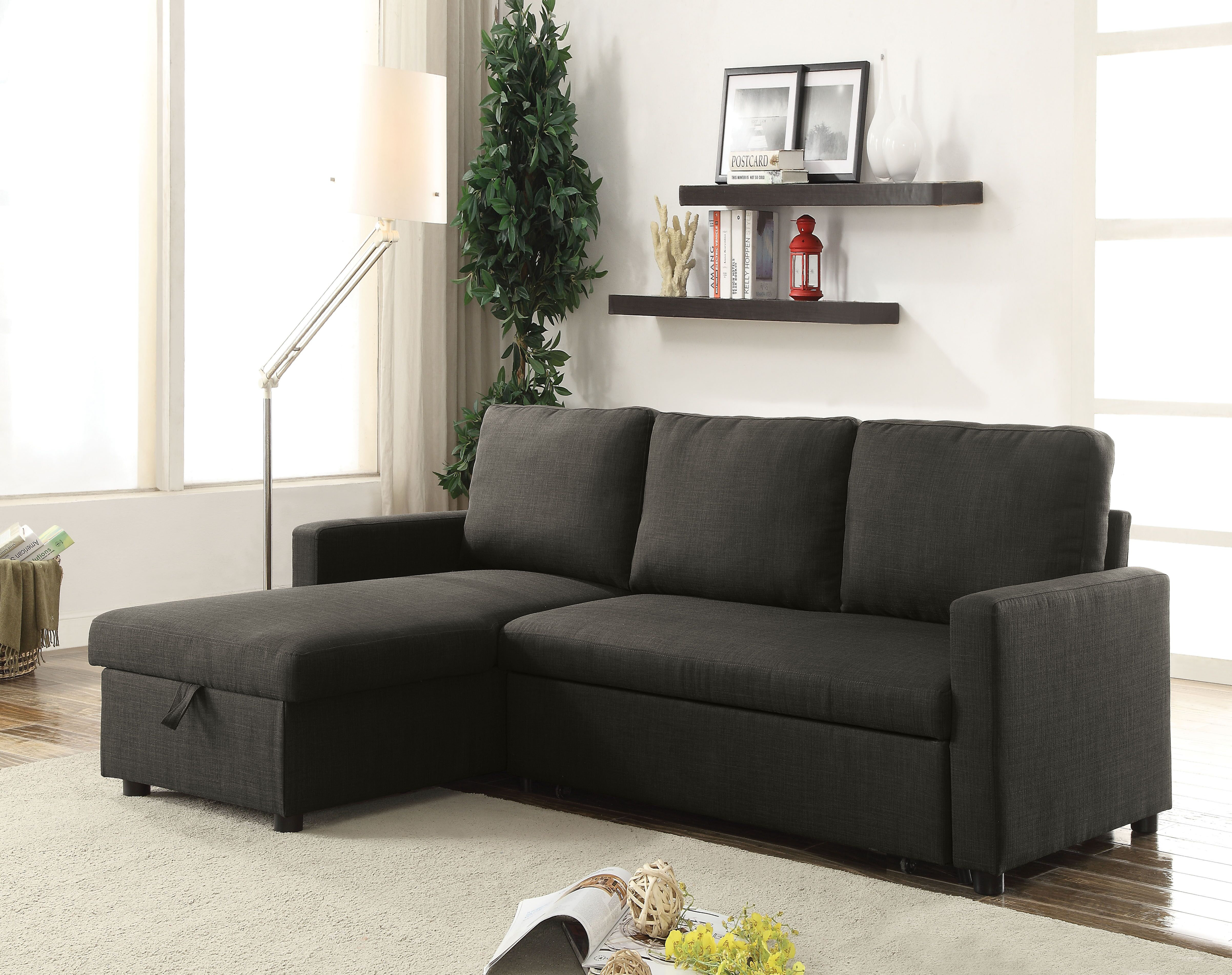 Latitude Run Pande Right Hand Facing Sleeper Sectional Wayfair