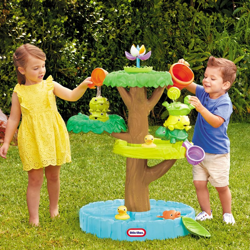 little tikes easy store sand and water table