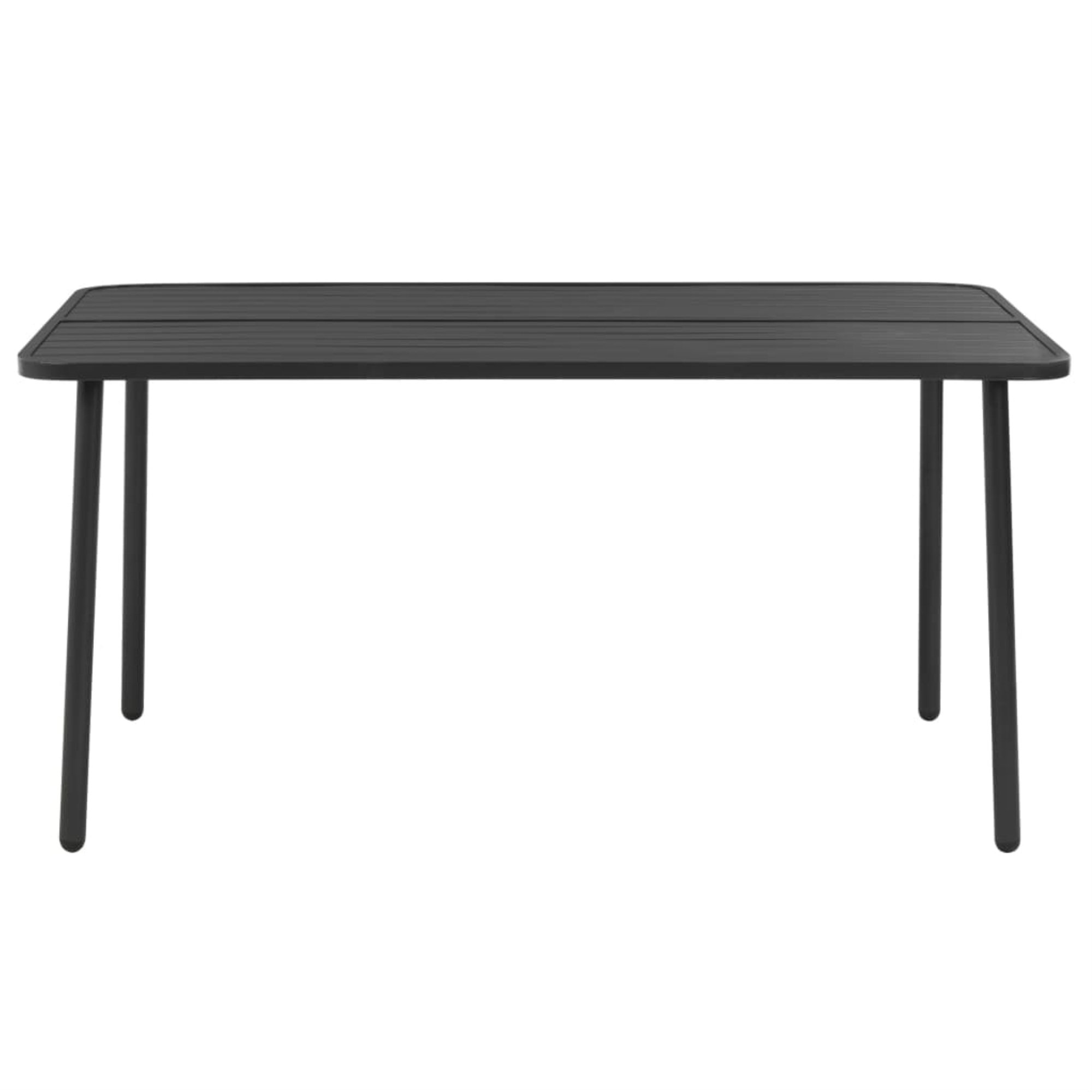 Bay Isle Home Bardwell Steel Dining Table & Reviews Wayfair