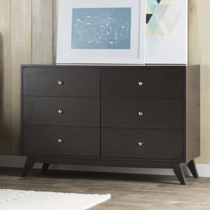 Astra 6 Drawer Dresser by Mercury Row