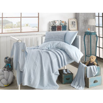 blue crib sheets