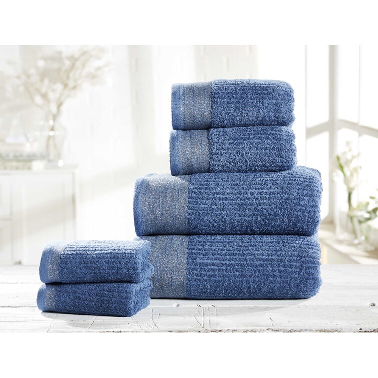 Marlow Home Co. Beck 6 Piece Bath Towel Bale & Reviews | Wayfair.co.uk