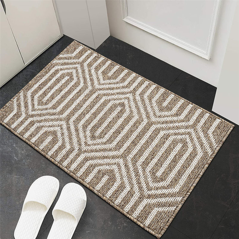 Corrigan Studio Indoor Doormat Front Back Door Mat Rubber Backing Non Slip Door Matsabsorbent Resist Dirt Entrance Doormat Inside Floor Mats Area Rug For Entryway Machine Washable Low Profile Wayfair