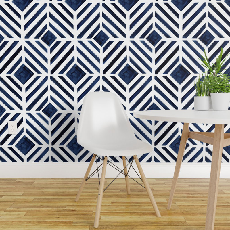 Wrought Studio Donovan Geometric Removable Peel And Stick