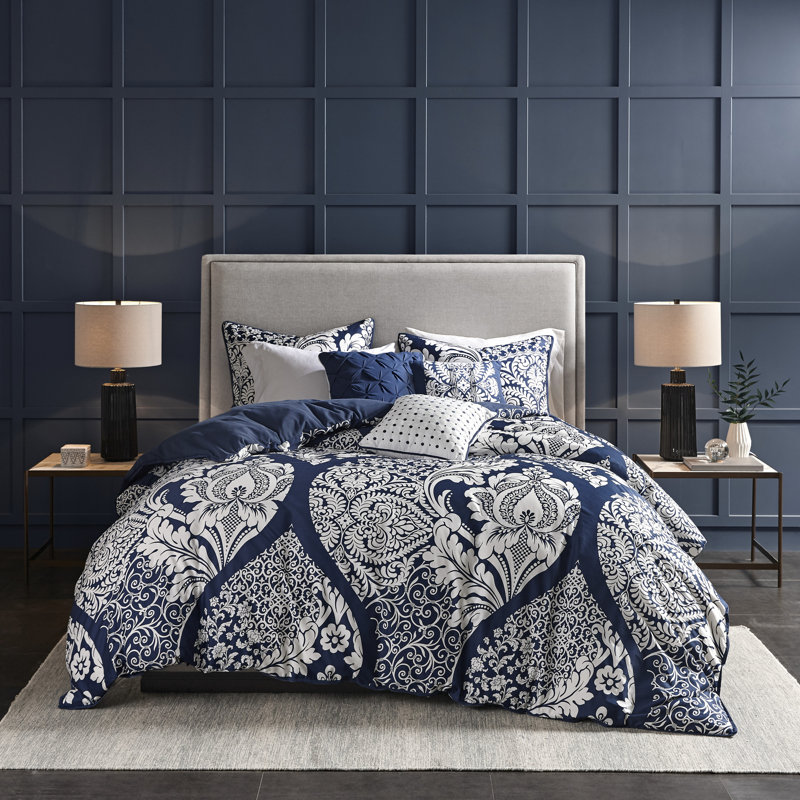 Sweeten Duvet Cover Set - King Size in Indigo