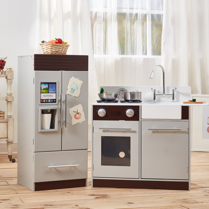 Play Kitchen teamson kids 2 piece urban adventure play kitchen set & reviews Play Kitchen teamson kids 2 piece urban adventure play kitchen set & reviews