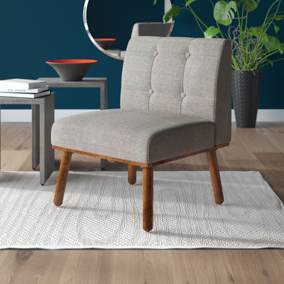 ebbe 21.25" wide tufted slipper chair