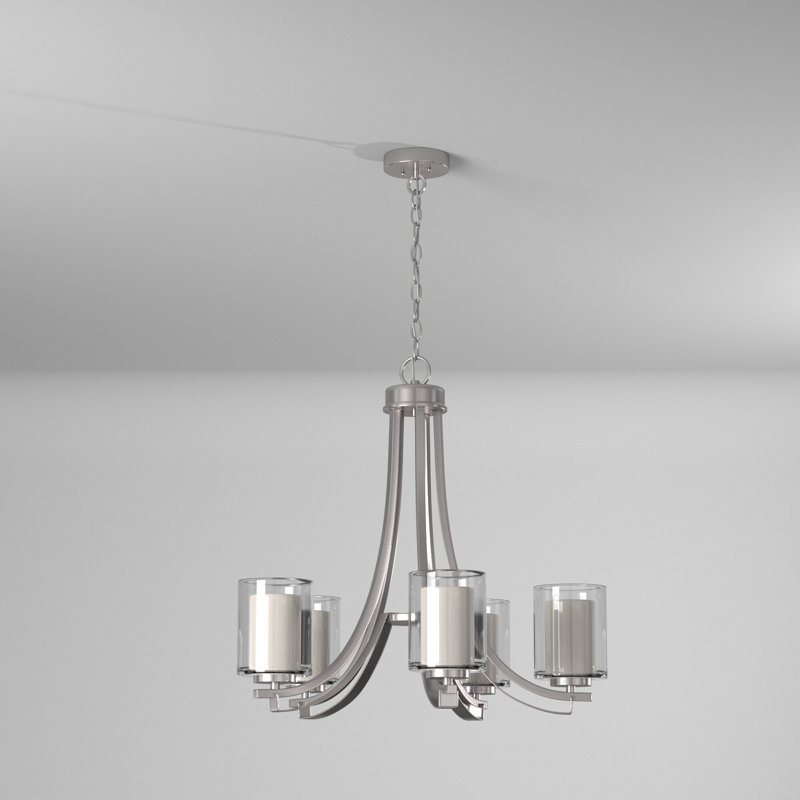 Andover Mills Navarro 5 Light Shaded Chandelier Classic Traditional Chandelier Reviews Wayfair