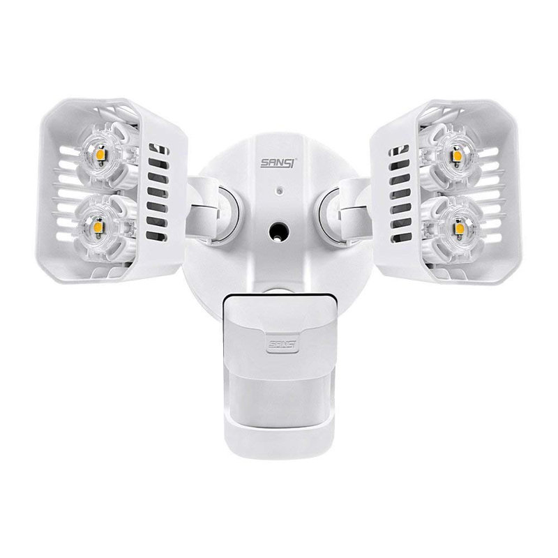 Sansi 18 Watt Led Dusk To Dawn Outdoor Security Flood Light With Motion Sensor Wayfair