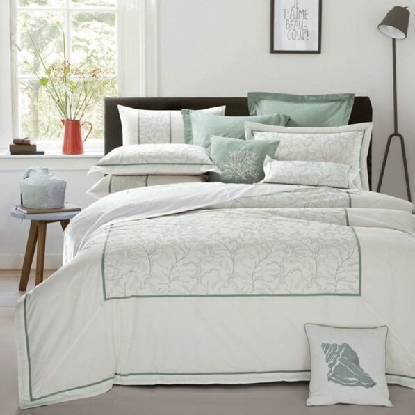 Lifestyle Bedding Solutions Guilloche 3 Piece Duvet Cover Set