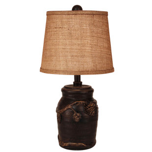 pine cone table lamp