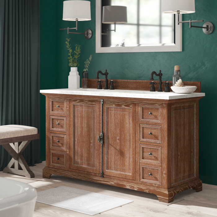 Darby Home Co Cuyuna 60 Double Bathroom Vanity Set Reviews
