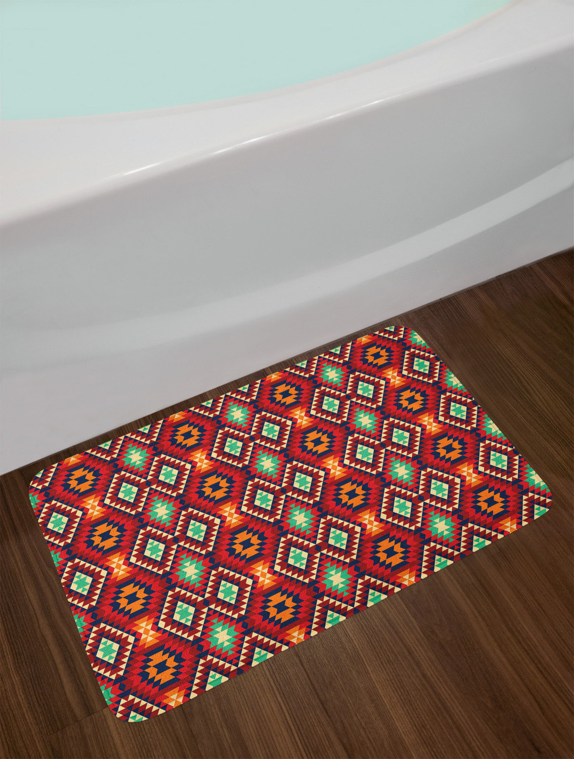 East Urban Home Tribal Bath Rug Wayfair