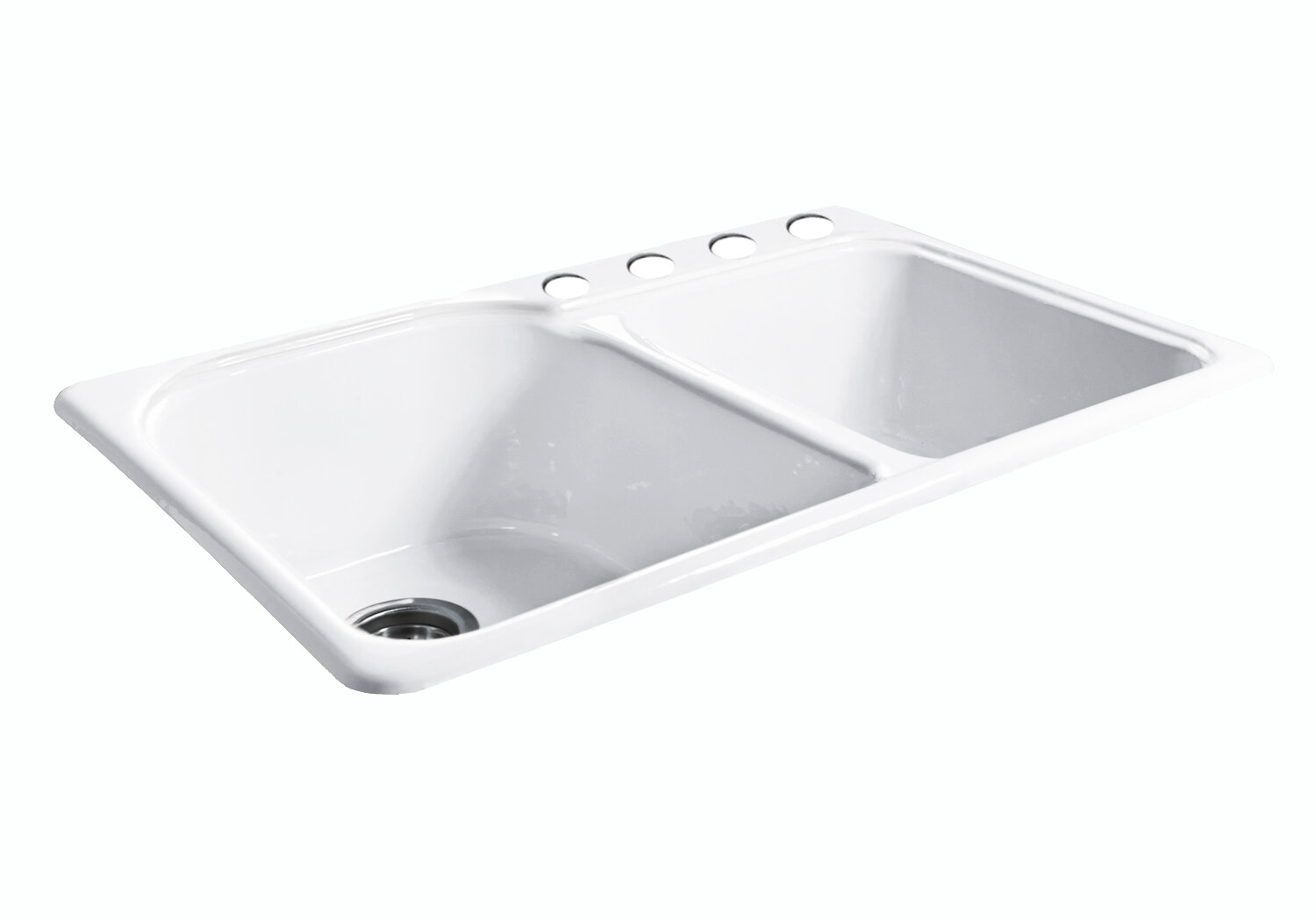 ceco double bowl kitchen sink