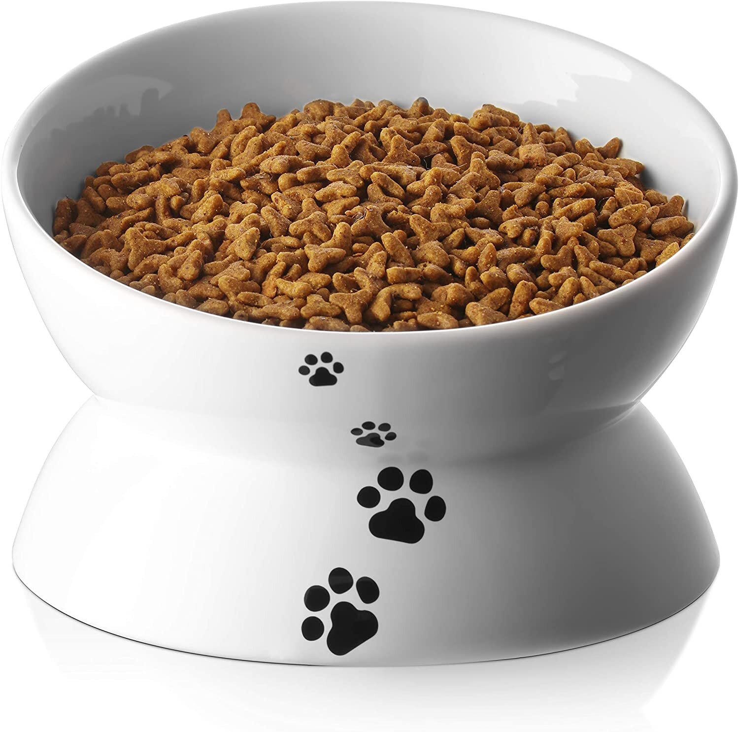 SUPER DESIGN 4 Piece Replacement Stainless Steel Bowls for Pet Feeding Station for Dogs and Cats， 1 Cup 