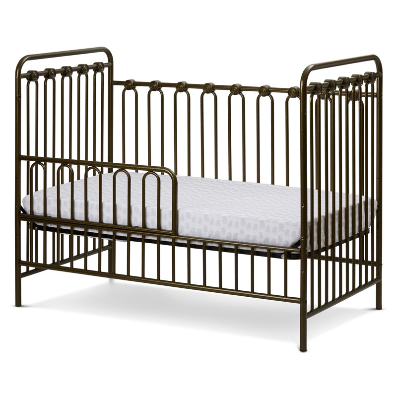 bronze metal crib