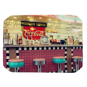 Sylvia Cook 'Retro Diner Coca Cola' Placemat