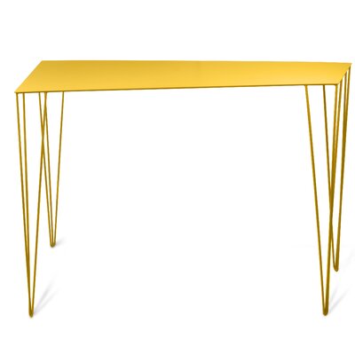 ATIPICO Chele Console Table  Color: Honey Yellow