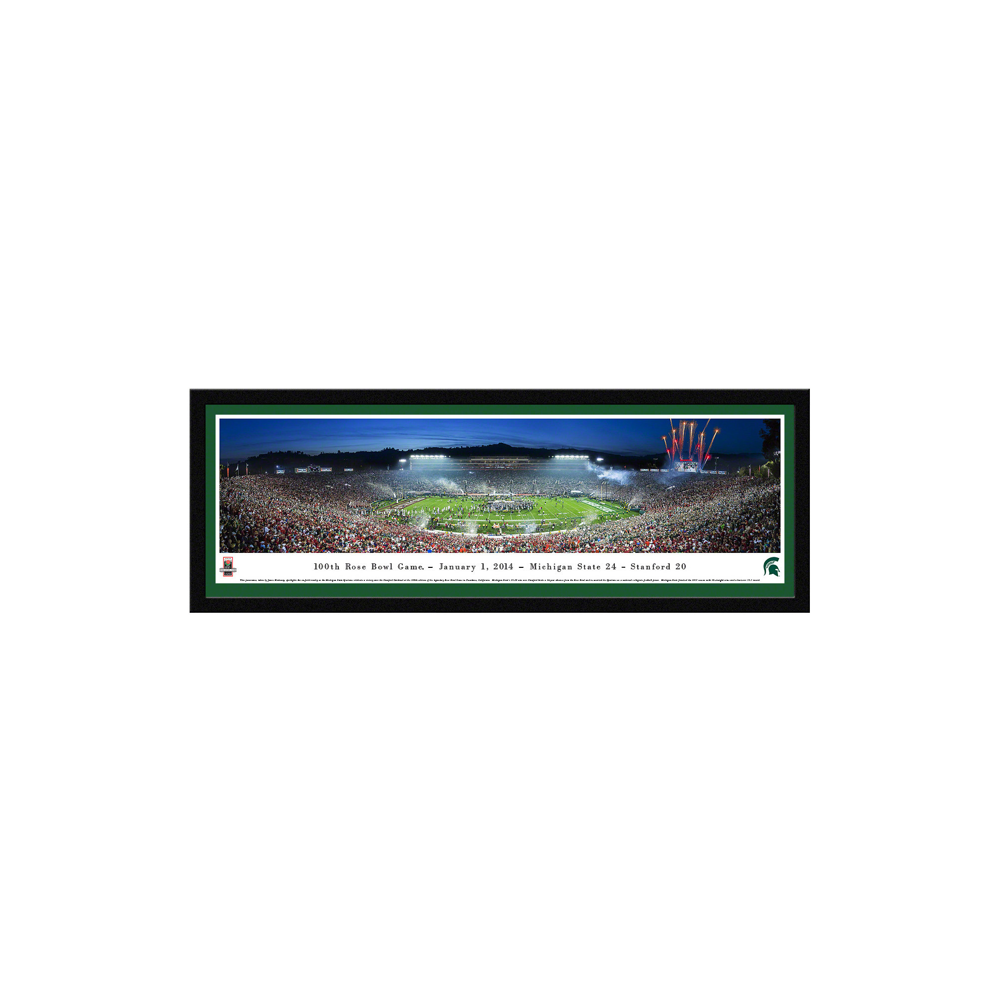 Vault W Artwork Ncaa Rose Bowl 2014 By James Blakeway Framed Photographic Print Wayfair