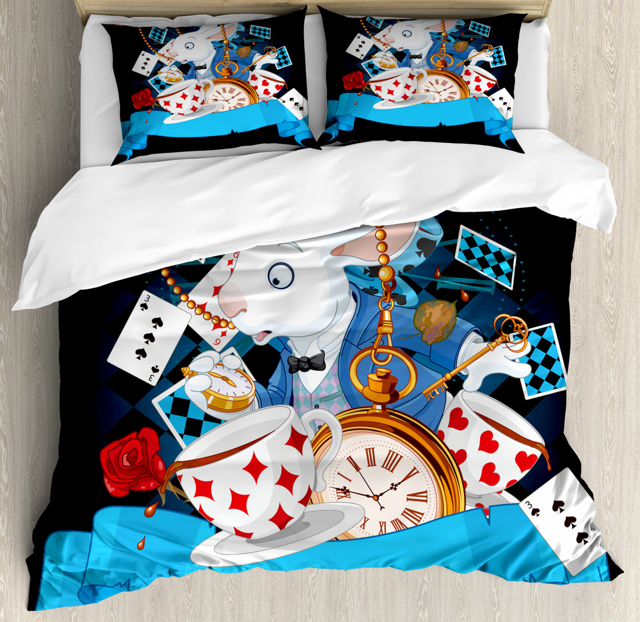 East Urban Home Alice In Wonderland Duvet Cover Set Wayfair