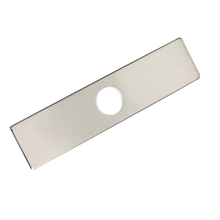 Stylish Kitchen Sink Faucet Hole Cover Deck Plate Escutcheon ...