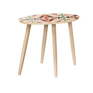 Upper Vobster End Table by Bungalow Rose