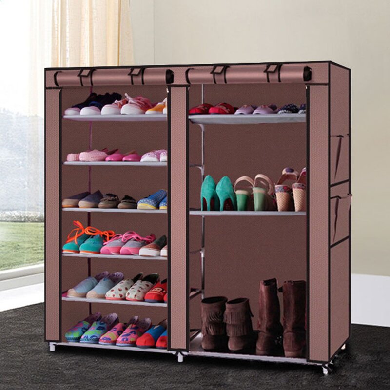 Rebrilliant 27 Pair Shoe Rack Reviews Wayfair