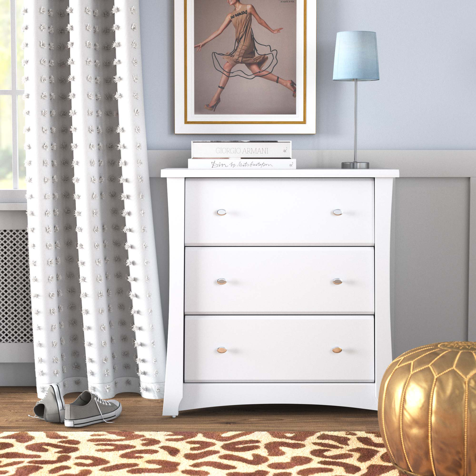 storkcraft crescent 6 drawer dresser