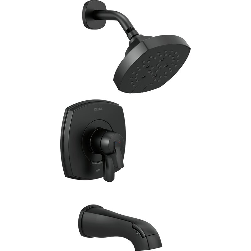 Delta Stryke 17 Series Tub And Shower Faucet With Diverter And
